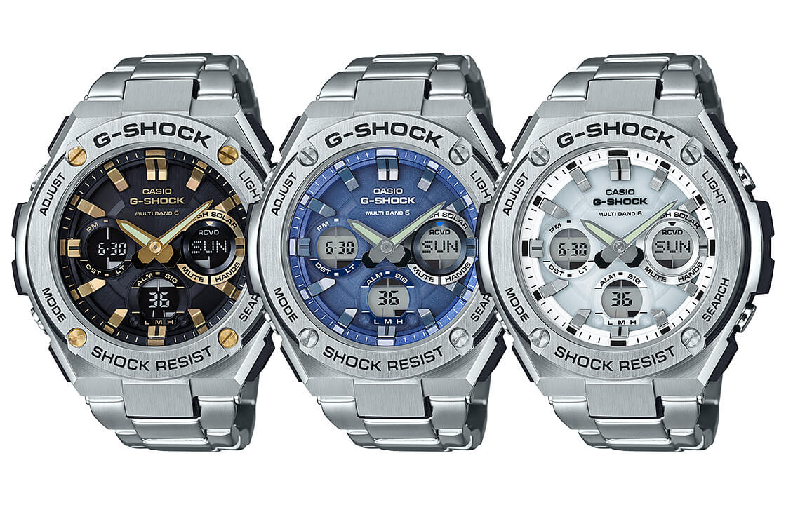 G-Shock Japan releases more G-STEEL GST-W110D watches