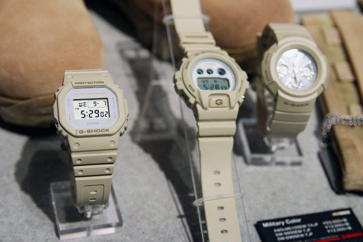 Casio G-Shock Desert Beige Series