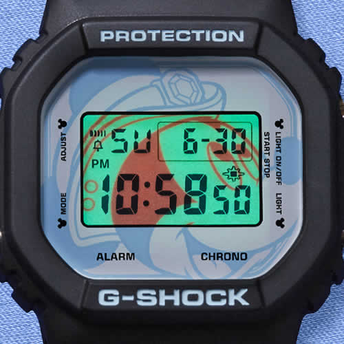 Tokyo DisneySea 15th Anniversary G-Shock DW-5600 EL Backlight