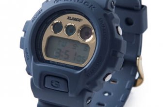 XLARGE x G-Shock DW-6900 25th Anniversary Navy Blue Limited Edition Watch