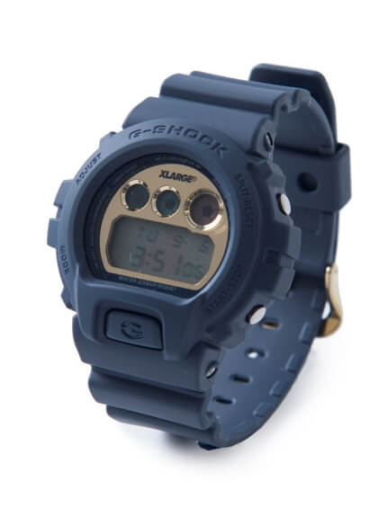 XLARGE x G-Shock DW-6900 25th Anniversary Navy Limited