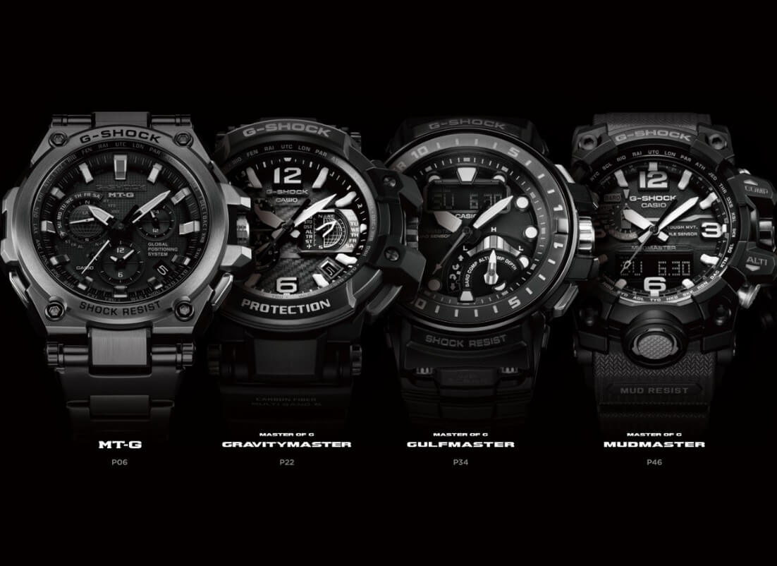 g shock master of g