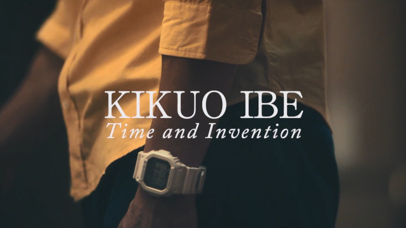 G-Shock Presents Kikuo Ibe Time and Invention