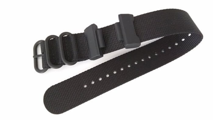 G-Shock Black Nylon Strap und Adapter