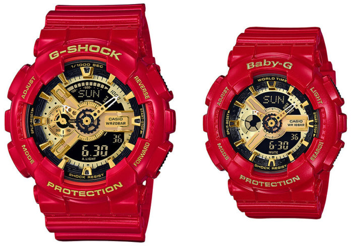 Casio G-Shock GA-110VLA-4AJF Baby-G BA-110VLA-4AJR