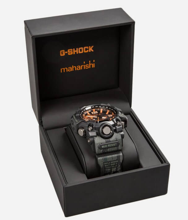 CASIO G-SHOCK×maharishiMUDMASTER-