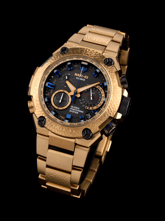 CASIO G-SHOCK MRG-G1000HG-9A Gold Hammer Tone 20th Anniversary Limited Edition