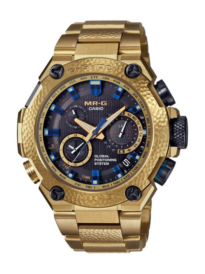 G-Shock MRG-G1000HG-9AJR Gold Hammer Tone Watch