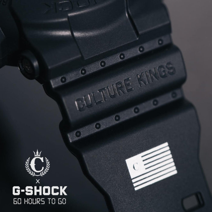 Culture Kings x G-Shock 2.0 Black GA-100 2016