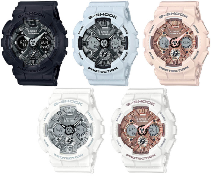 G-Shock GMA-S120MF-1A GMA-S120MF-7A2GMA-S120MF-2A GMA-S120MF-4A GMA-S120MF-7A1 