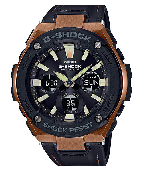 G-Shock G-STEEL GST-W120L-1AJF Tough Leather Band