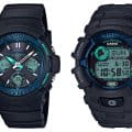 G-Shock AWG-M100SF-1BJR GW-2310FB-1BJR Fire Package 2017