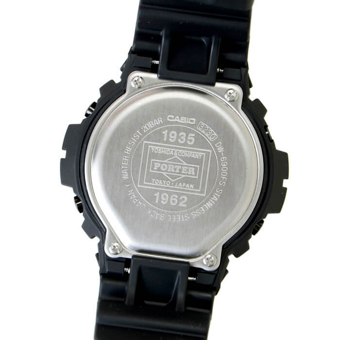 Porter x G-Shock DW-6900 2017 Case Back