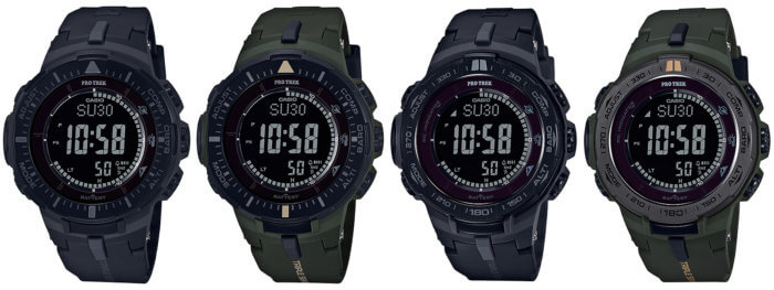 Casio Pro Trek PRG-300-1B PRG-300-3 PRW-3100Y-1B PRW-3100Y-3