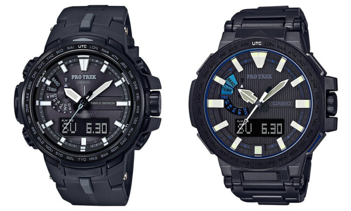 Casio Pro Trek PRW-6100Y-1B PRX-8000YT-1B