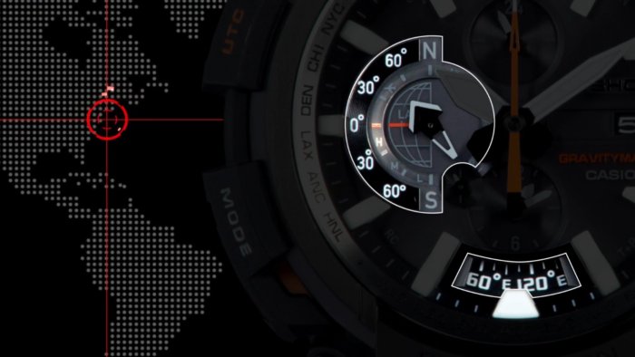 G-Shock GPW-2000 Latitude and Longitude Display