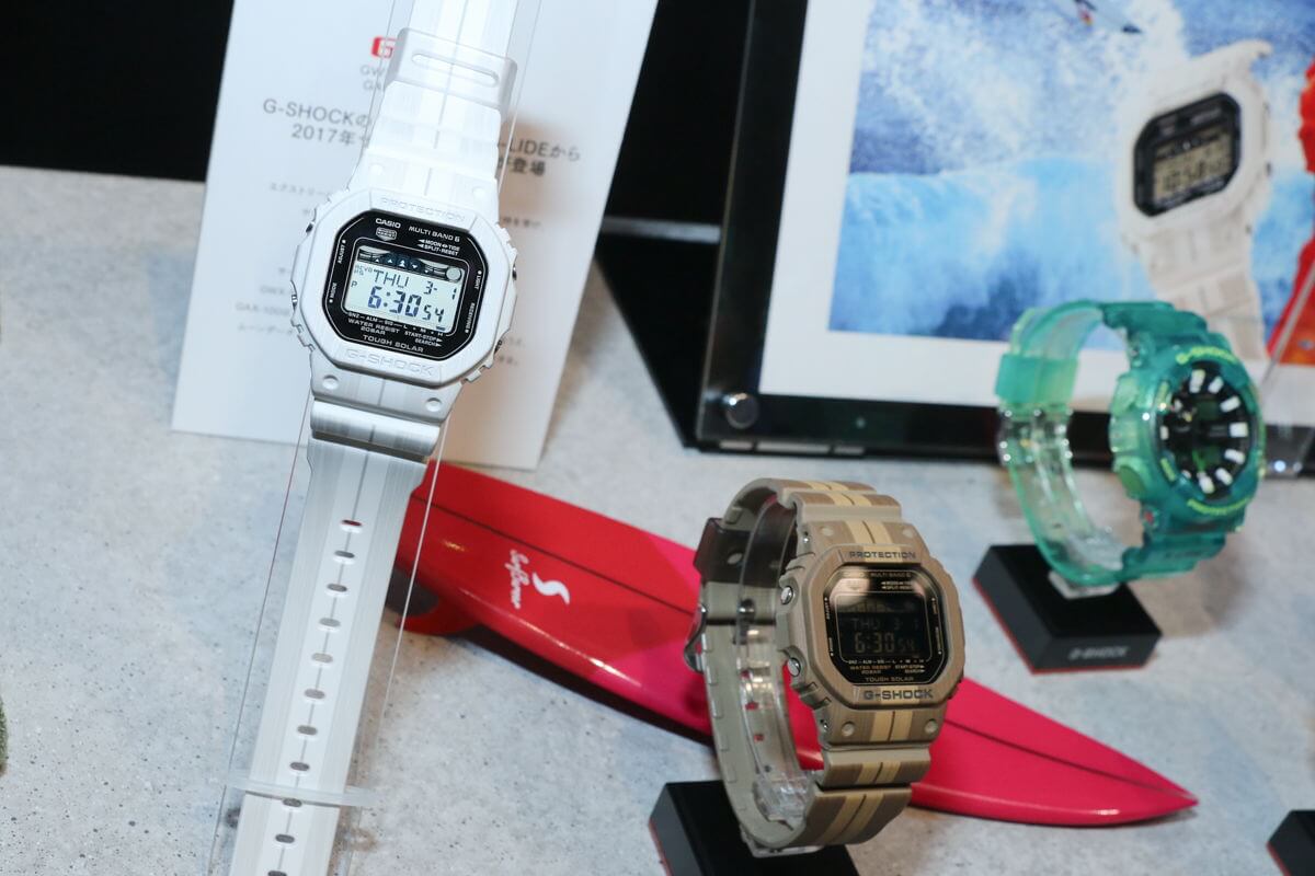 G-Shock G-LIDE GWX-5600WA-7 & GWX-5600WB-5 Surf Style