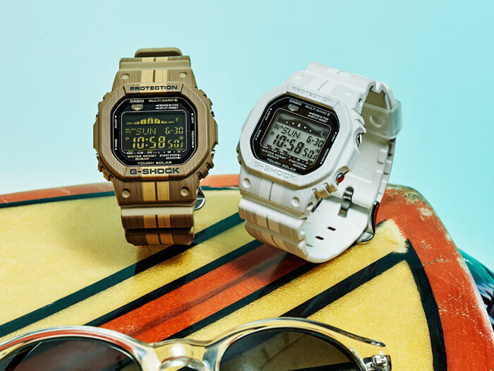 G-Shock G-LIDE GWX-5600WA-7 & GWX-5600WB-5 Surf Style