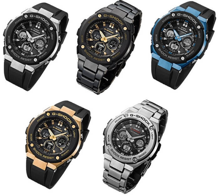 G-Shock G-STEEL GST-W300-1A GST-W300BD-1A GST-W300G-1A2 GST-W300G-1A9 GST-W310D-1A