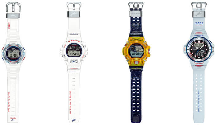 Baby-G BGR-3007K-7JR, G-Shock GW-6901K-7JR, G-Shock GW-9403KJ-9JR Rangeman, G-Shock GWN-Q1000K-7AJR Gulfmaster