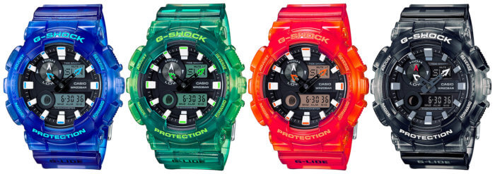 G-Shock GAX-100MSA-2AJF GAX-100MSA-3AJF GAX-100MSA-4AJF GAX-100MSB-1AJF