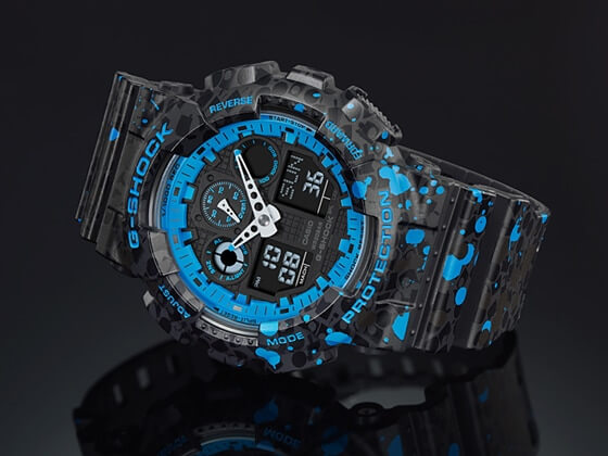 Stash x G-Shock GA100ST-2A Graffiti-Style Limited Edtion