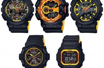 G-Shock BY Black and Yellow Series