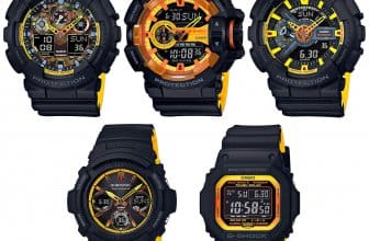 G-Shock BY Black and Yellow Series