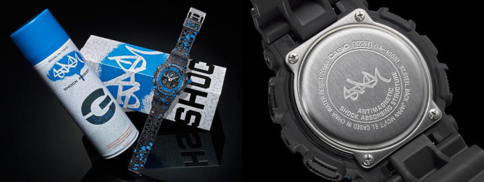 STASH x G-Shock Packaging Box and Case Back