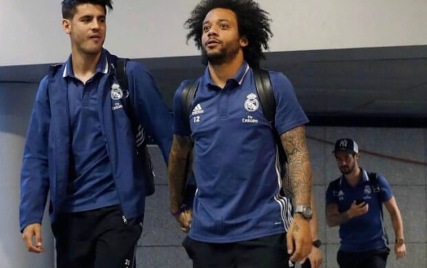 Footballer Marcelo Of Real Madrid Wears Casio G Shock