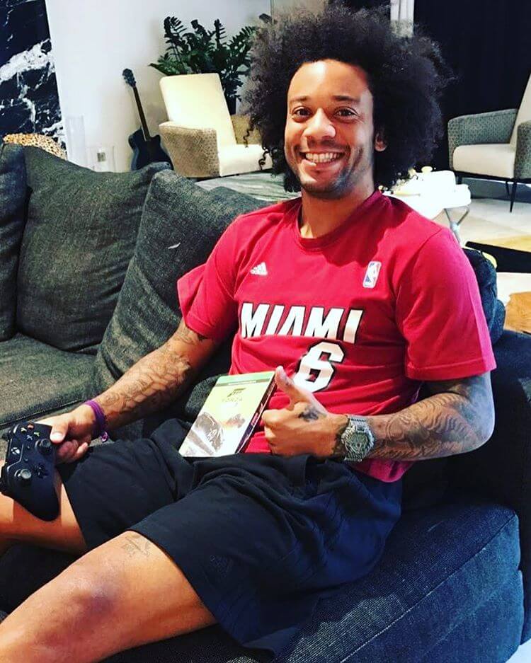 Footballer Marcelo Of Real Madrid Wears Casio G Shock