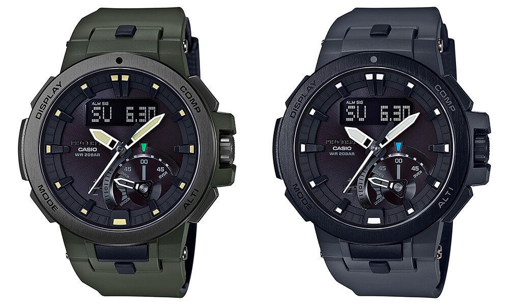 Pro Trek PRW-7000-3 & PRW-7000-8 Earth Colors - G-Central G-Shock