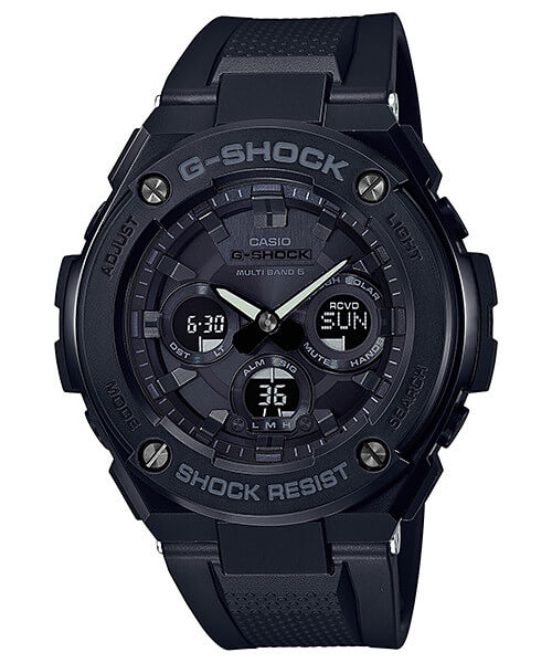 G-Shock G-STEEL GST-W300G-1A1 Black Mid-Size