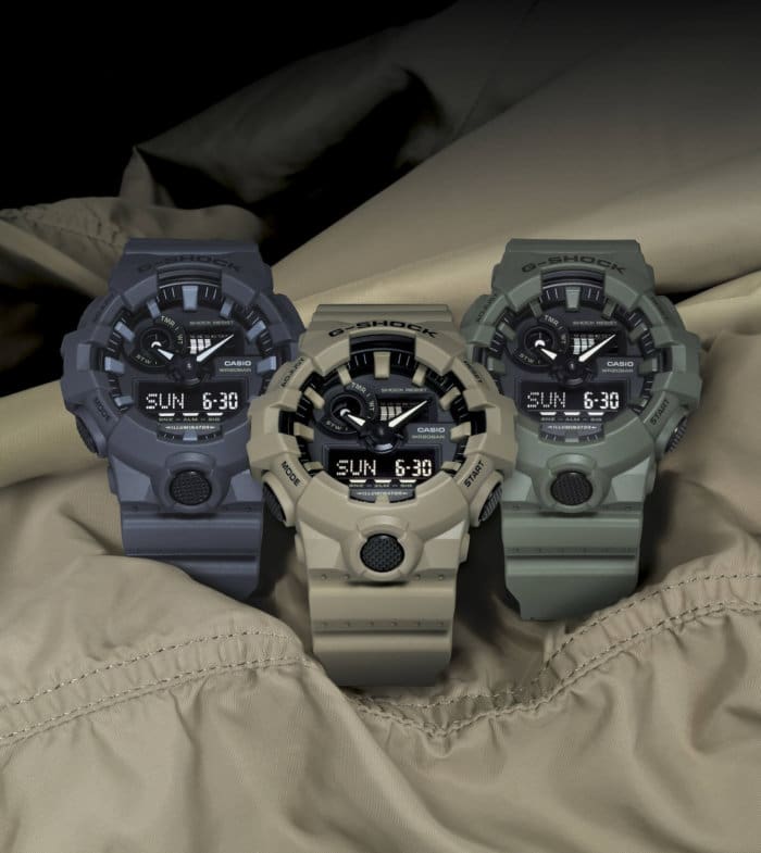 Casio G-Shock GA700UC Utility Color Collection