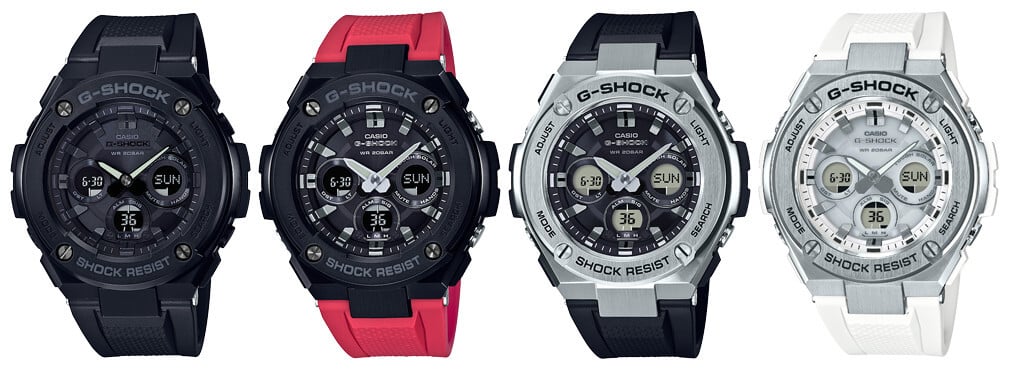 New Colors For Mid Size G Steel 300 Black Red Silver White G Central G Shock Watch Fan Blog