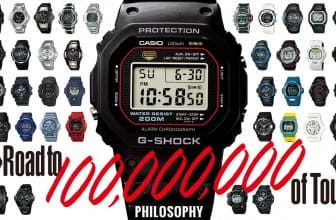 Casio G-Shock 100 Million Units Shipped