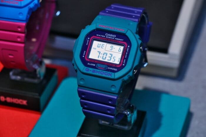 G-Shock DW-5600TB-6 Purple and Green