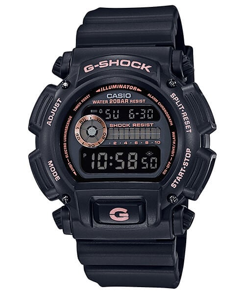 G-Shock DW-9052GBX-1A4 Black Rose Gold