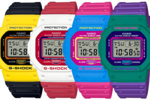 G-Shock DW-5600TB Throwback ’80s Street Fashion Colors