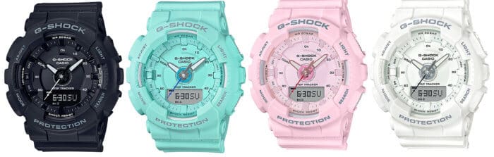 G-Shock GMA-S130 Step Tracker GMA-S130-1A GMA-S130-2A GMA-S130-4A GMA-S130-7A