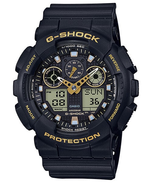 G-Shock GA-100GBX-1A9 Black Gold