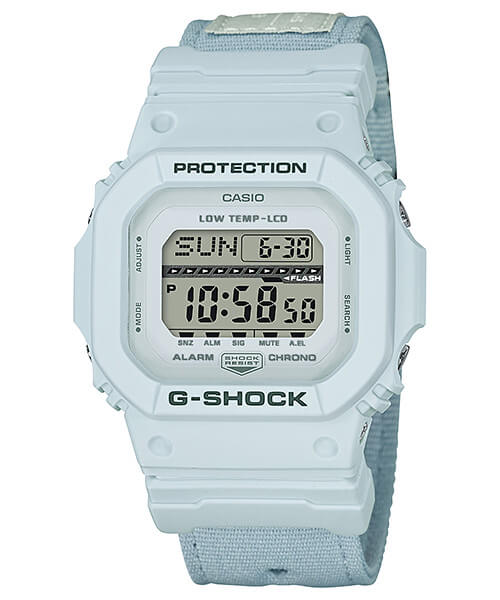 G-Shock G-LIDE GLS-5600CL/WCL with Cloth Band - G-Central G-Shock 