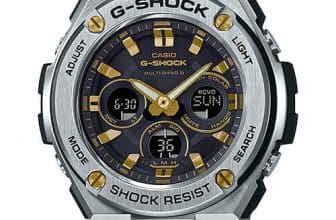 G-Shock G-STEEL GST-W310D-1A9 Silver and Gold