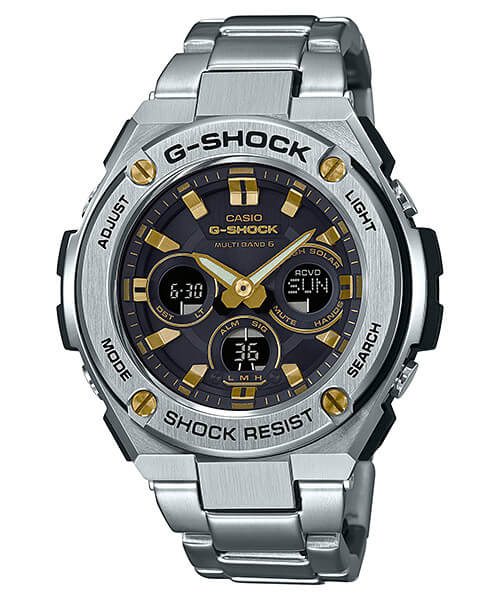 G-Shock G-STEEL GST-W310D-1A9 Silver and Gold