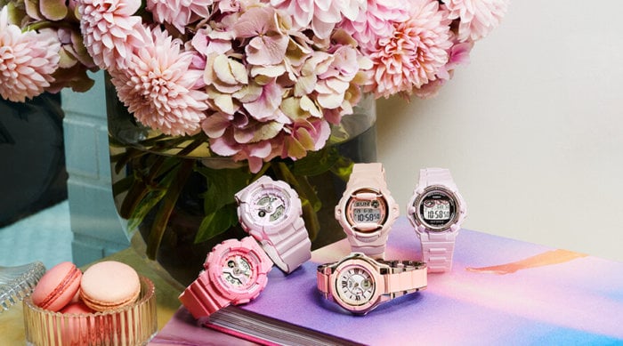 Casio Baby-G Pink Bouquet Collection