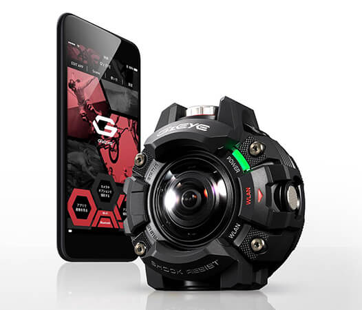 Casio G'z EYE GZE-1 Tough Rugged Action Camera