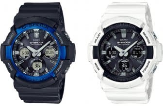 G-Shock GAW-100B-1A2JF GAW-100B-7AJF Black/Blue White/Black