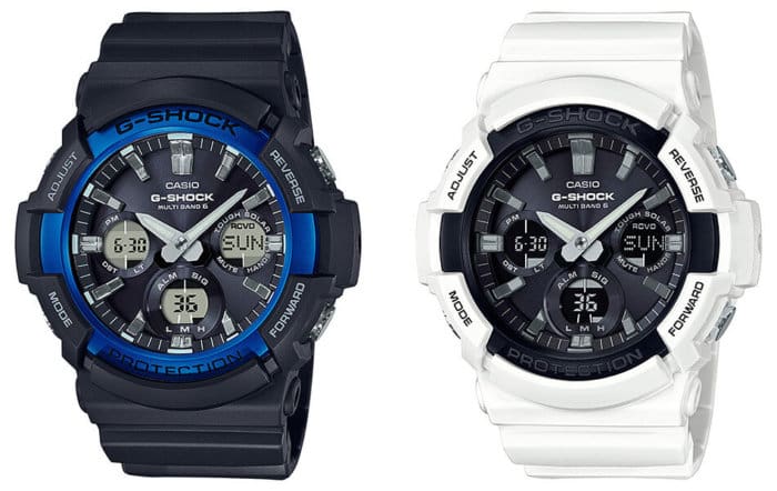 G-Shock GAW-100B-1A2JF GAW-100B-7AJF Black/Blue White/Black