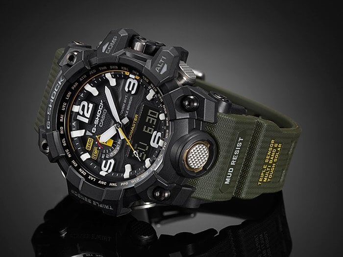 G-Shock GWG-1000-1A3 Tough Watch with Mud, Dust, and Vibration Resistance