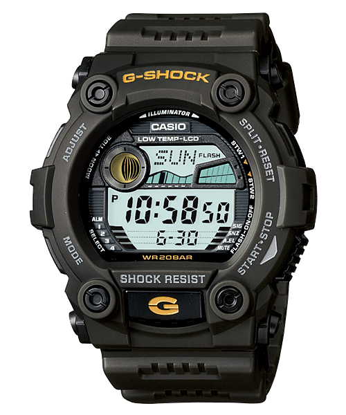 g shock that tells temperature